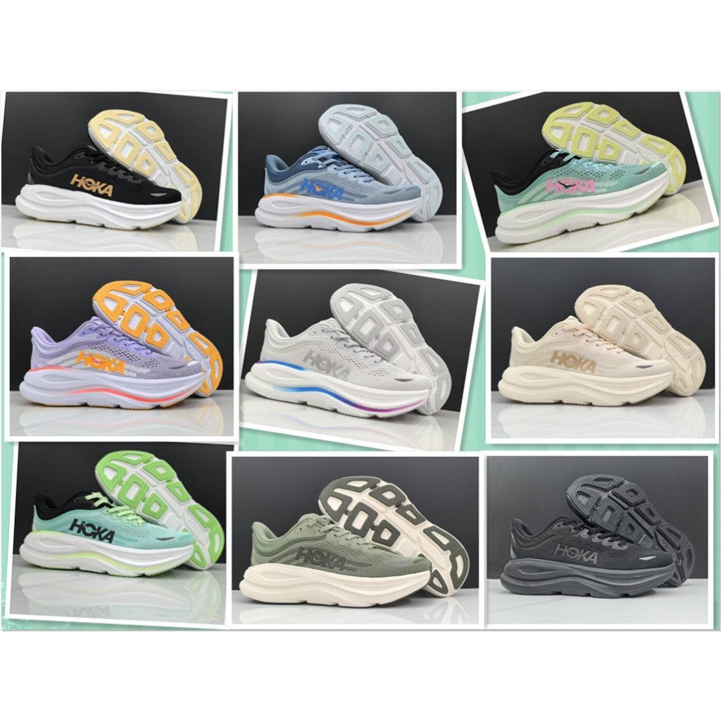 รองเท้า Hoka Bondi 9Wide สีดำ