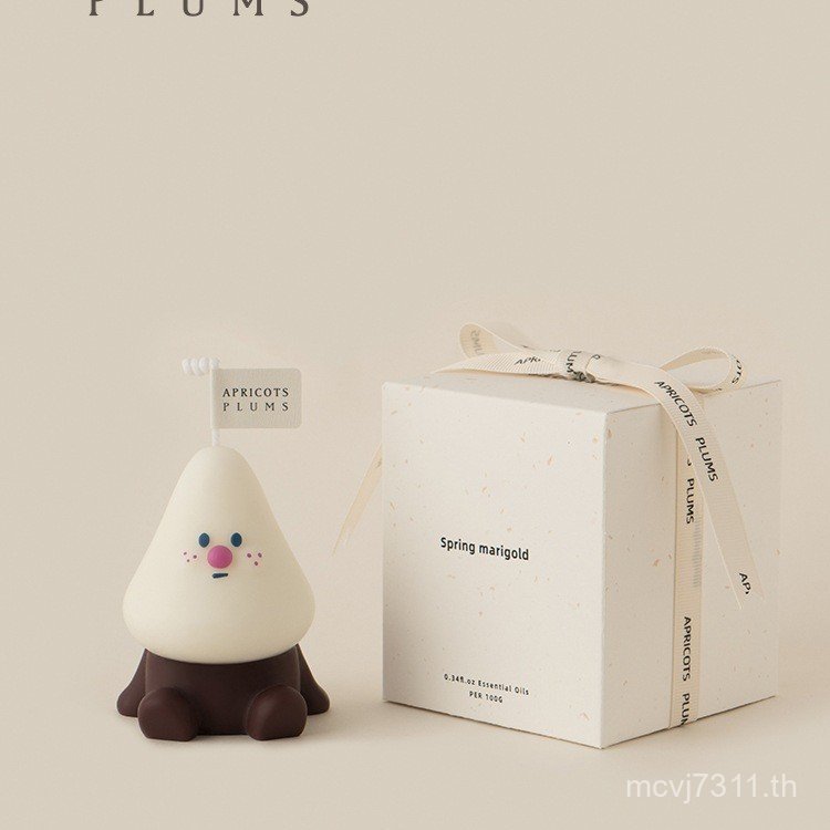 ทําด้วยมือขนาดเล็กเทียนสีแดงคริสต์มาสของขวัญหนังสือตกแต่งบ้านต้นคริสต์มาสเดิมน้ํามันหอมระเหย DM8ล