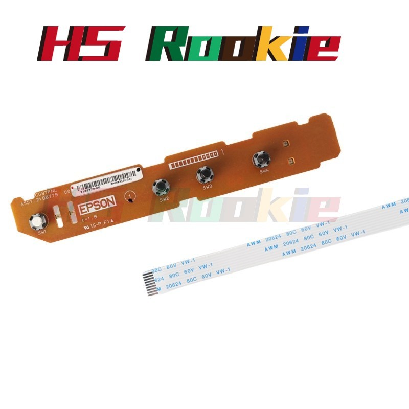 แผงควบคุม Assy (มือสอง) สําหรับ Epson L3110 L3118 L3210 L3115 L3119 L3108 L3218 L3219 แผงปุ่มบอร์ดสว