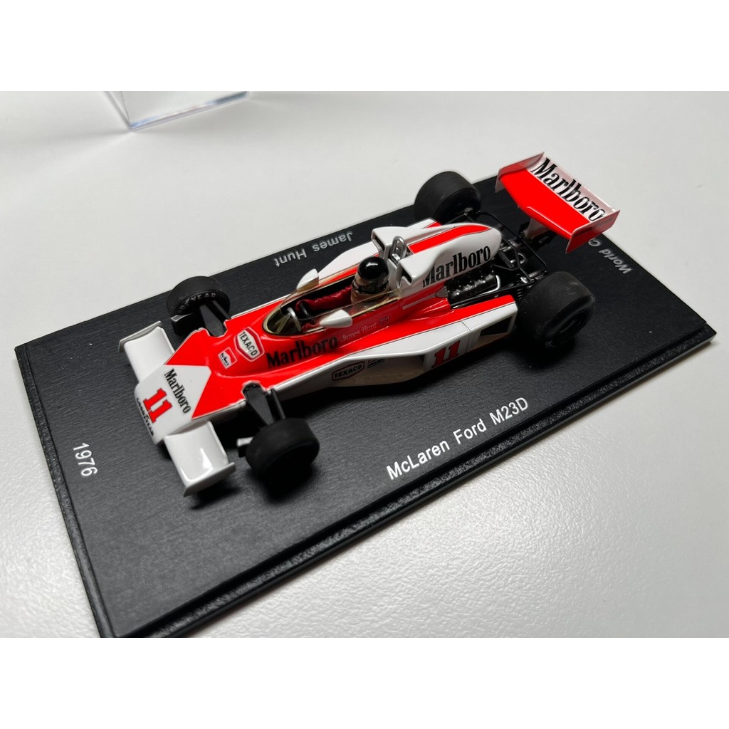 Spark 1/43 McLAREN FORD McLAREN FORD M23D Hunt 1976 Game Season Crown 50th Anniversary Edition Marlb
