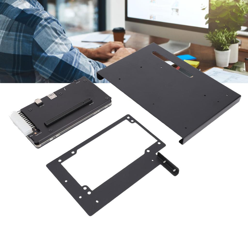 Welcomehome ASHATA ภายนอก GPU Dock Station กราฟิกการ์ดขยาย PCIE 16X Slot ATX24Pin อินเทอร์เฟซ 1M ข้อ