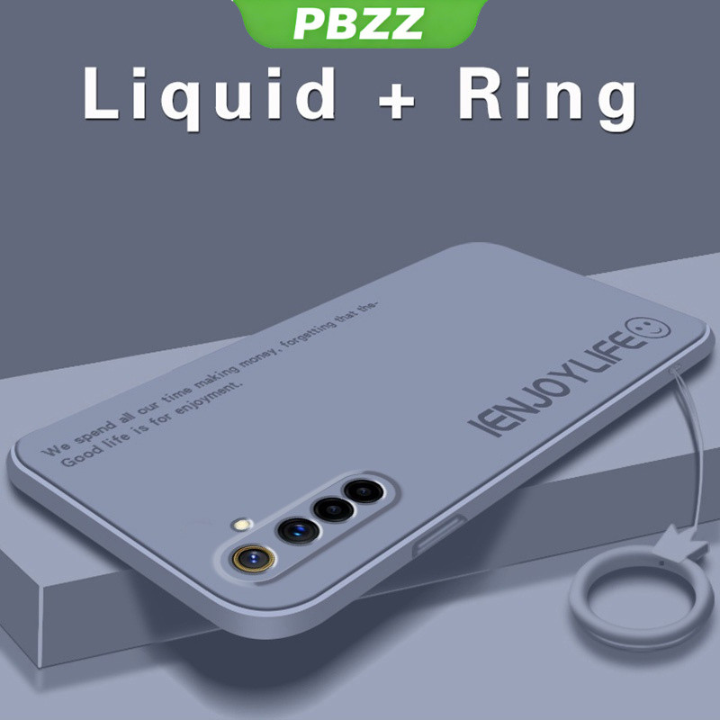PBZZ FOR เคส ปลอก realme 6 Pro realme 6 โทรศัพท์กรณี softcase ซิลิโคนเหลวป้องกันเรียบกันกระแทกกันชนปกการออกแบบใหม่360 ° กับผู้ถือ ytxzzj01