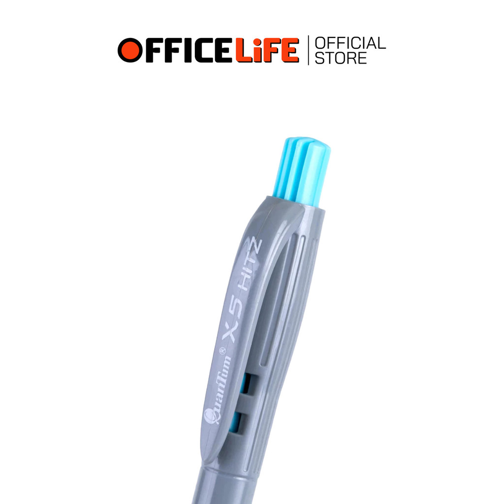 Quantum (ควอนตัม) ปากกาลูกลื่น รุ่น X5 Hitz สีพาสเทล ขนาด 0.5 mm ( 25 ด้าม / กระบอก ) — صورة 4