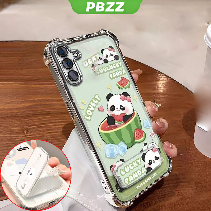 PBZZ FOR เคส เคสสําหรับSamsung a55 5G 2023 Samsung a35 a36 5Gเคสโทรศัพท์Softcaseซิลิโคนกันกระแทกฝาครอบดีไซน์ใหม่กระจกความงามน่ารักพร้อมที่วางSJCXGZJ01