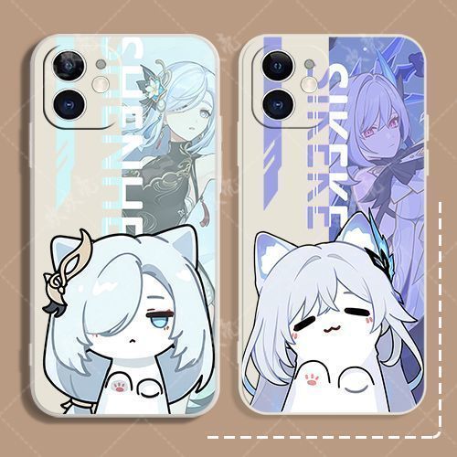 Genshin Impact/Skirk/Shenhe/Genshin Shenhe Skirk Cat เคสโทรศัพท์เหมาะสําหรับ iPhone17 Xiaomik90 vivo