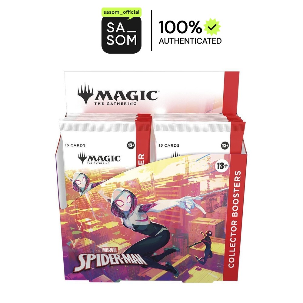 Magic The Gathering Marvel's Spider-Man - Collector Booster Display - Marvel's Spider-Man | ของแท้ ต