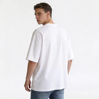 ESP เสื้อทีเชิ้ตโอเวอร์ไซซ์ ผู้ชาย สีขาว | Oversized T- shirt | 04138