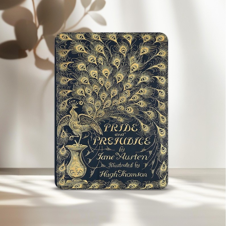 Pride and Prejudice iPad Case 10.2 นิ้ว Book iPad Air 5th 10.9 Pro 11" 12.9 2024 2020 Vintage Cover 