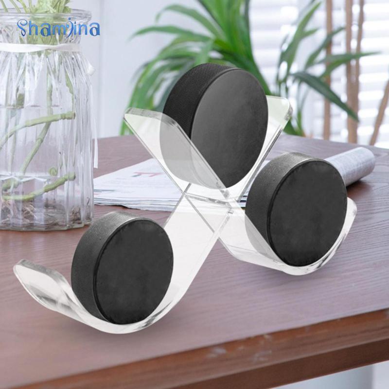 [Shamjina] Hockey Puck Display Holder Hockey Puck Display Case Decorative Collection