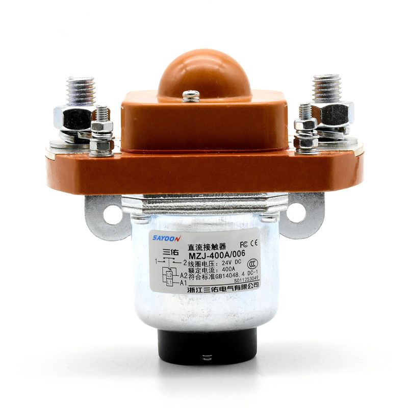 MZJ-400A ZJ400A 1NO ปกติ-เปิด 12V 24V 36V 48V 72V SZJ400A DC Contactor สําหรับมอเตอร์รถยก Electromob