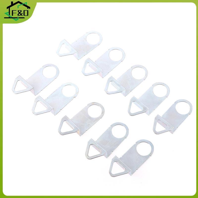F&O 10PCS Wall Clo Hooks DIY Clo Movement กลไกโลหะแขวนอุปกรณ์เสริม