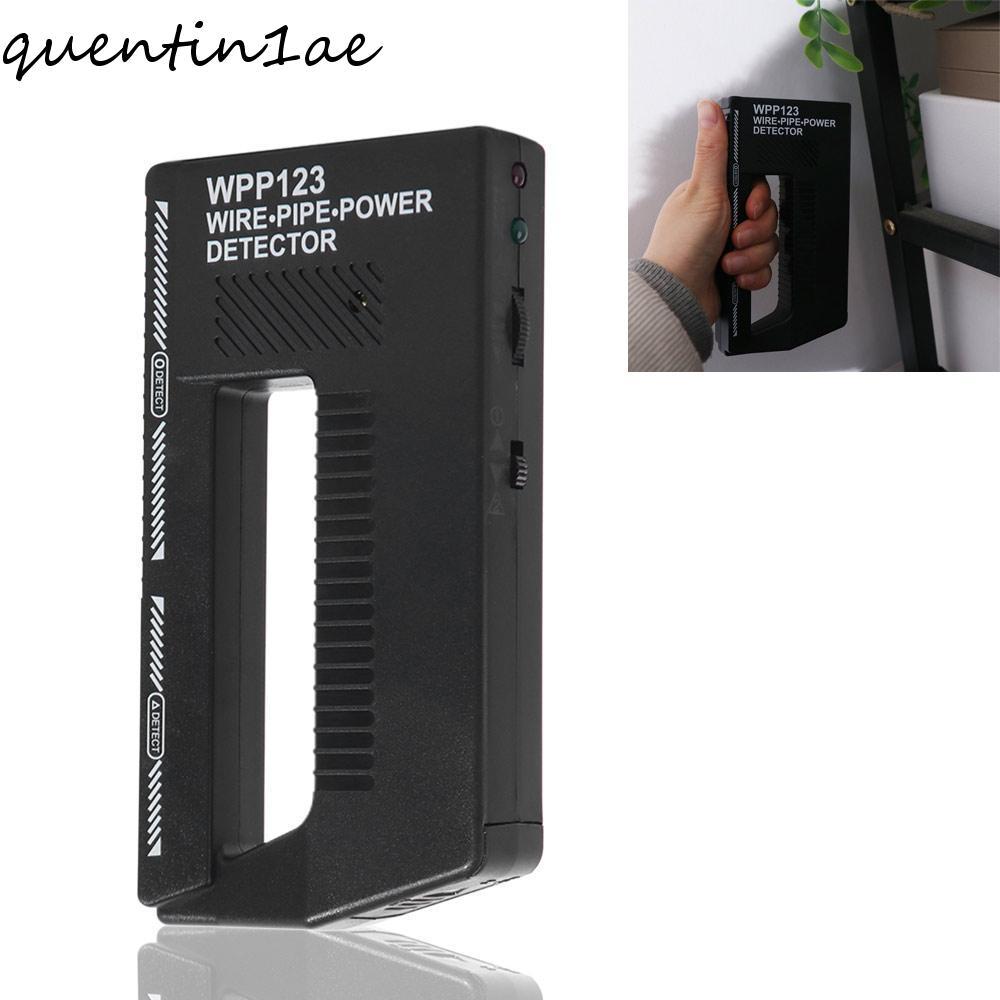 QUENTIN1AE Wall Detector Scanner, ปรับ WPP123 Wire Pipe Power Detector, Multifunctional Hand Push Of