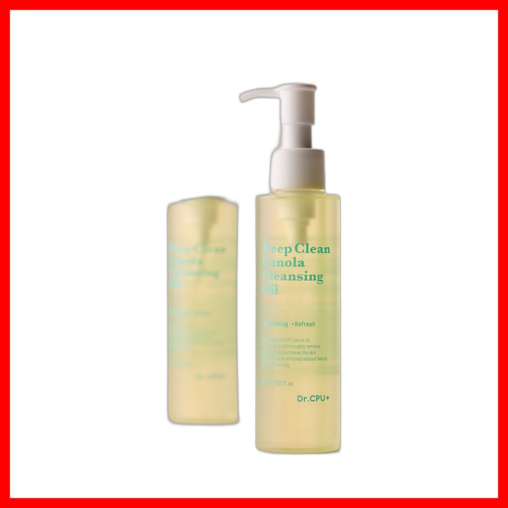 [daiso] Dr.CPU+ Deep Clean Canola Cleansing Oil, 150ml, 1pc / Korean Cleansing Oil / สูตร Deep Clean