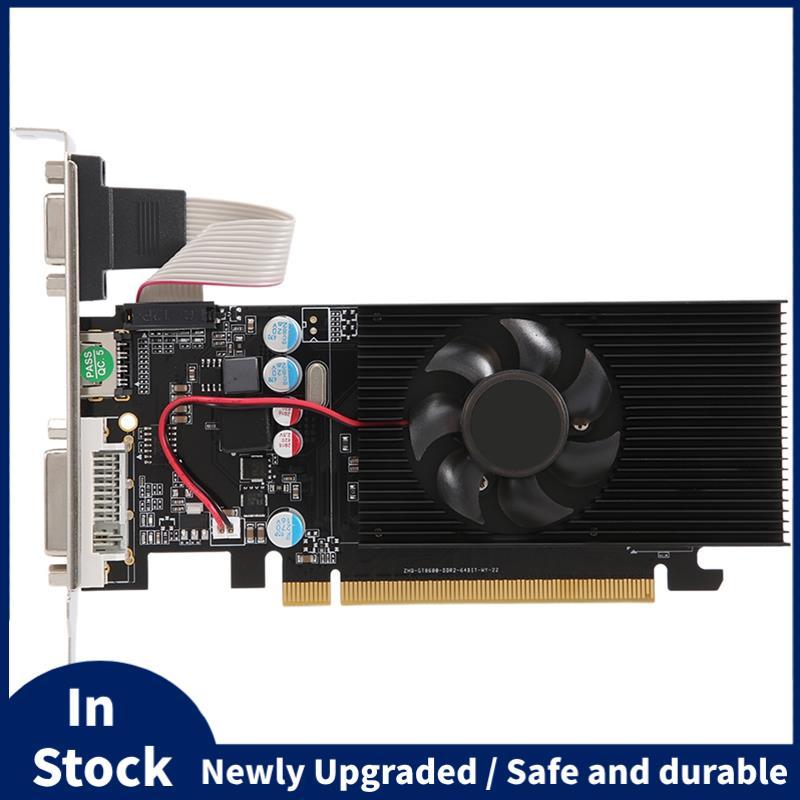 GT210 1GB DDR2 64Bit กราฟิกการ์ด PCIE 2.0 GPU - ใช้งานร่วมกับ DVI VGA Desktop Video Card