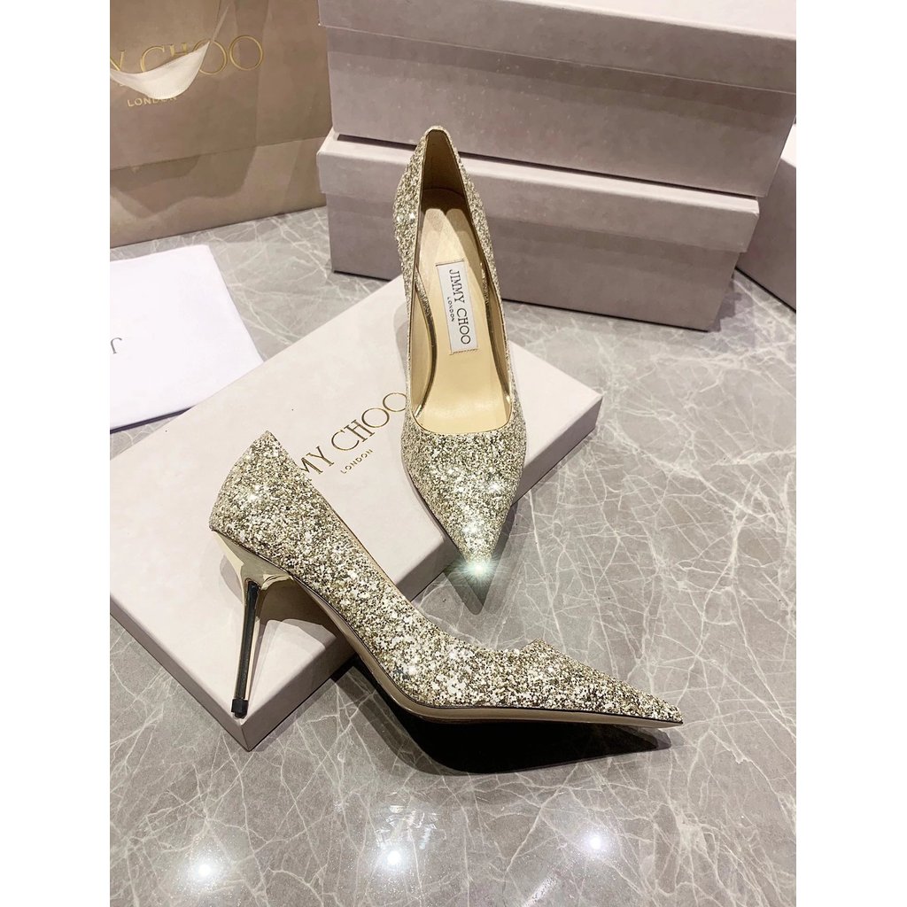 รองเท้าส้นสูง Gli Jimmy Jay Chou สำหรับฤดูกาลใหม่ปี 2022