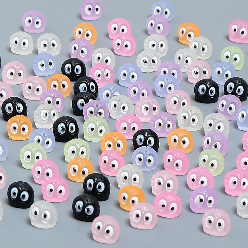 การ์ตูนจิวเวลรี่จำลองแบบไมโครแลนด์สเคป 10 ชิ้น เรซิ่น DIY ของตกแต่งโต๊ะทำงานหรือรถ