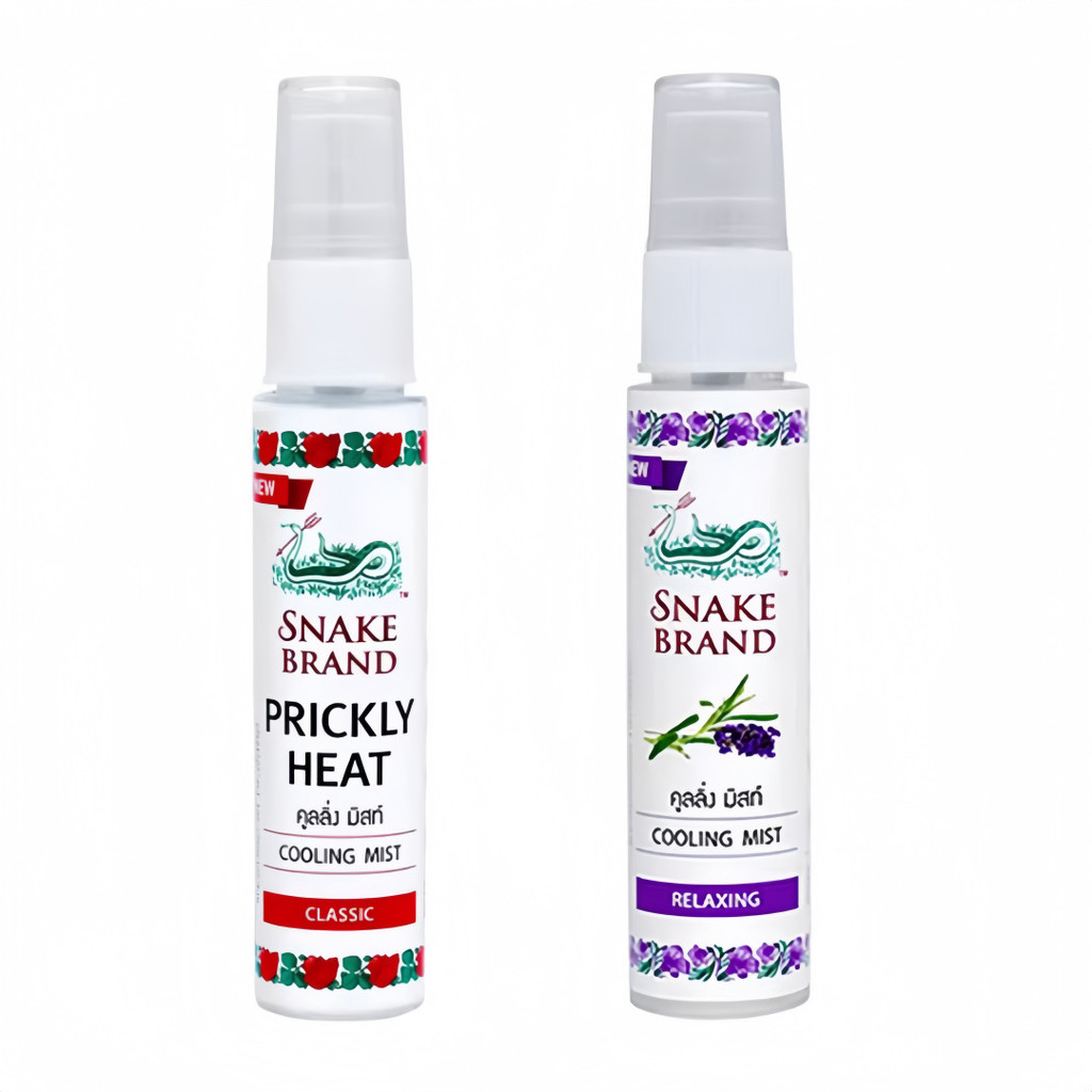 T Thailand Snake Brand Cool Prickly Heat Water Rose Snake Powder San Lusi Body Cooling20260322
