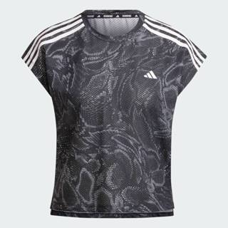 adidas วิ่ง เสื้อยืด AEROREADY ผู้หญิง สีดำ IM5421