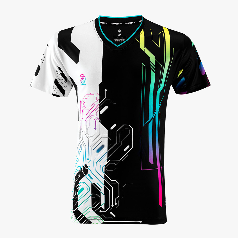 เสื้อยืดกีฬาสำหรับกิจกรรมกลางแจ้ง ออกแบบมาสำหรับบา드มินตันและฟุตบอล พร้อมบริการกำหนดเองโลโก้
