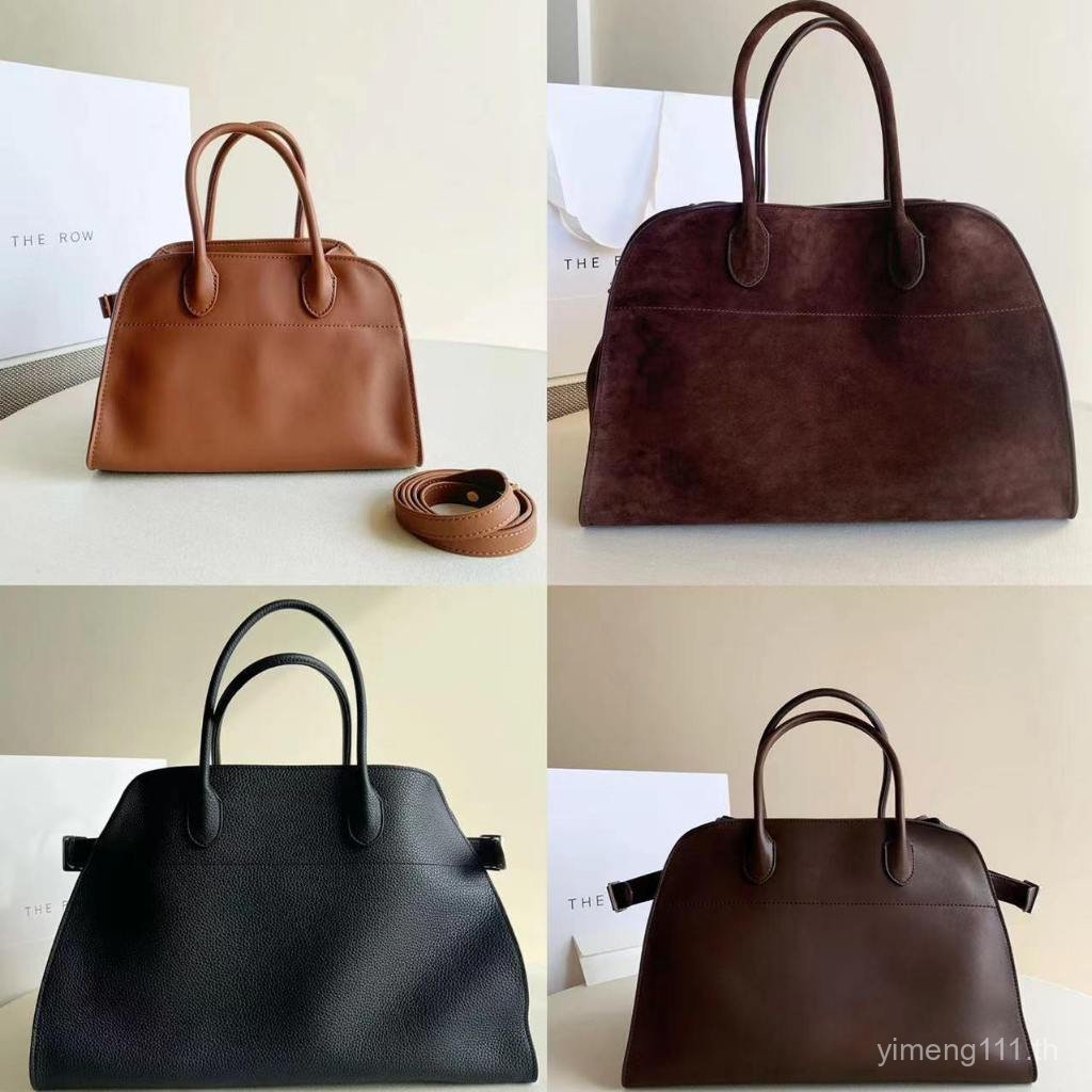 BoutiqueRow Margaux 15/10 กระเป๋า tote สีขนาดใหญ่หนังแท้ ใช้งานได้ทั้งชายและหญิง สามารถใส่แลปท็อปได้