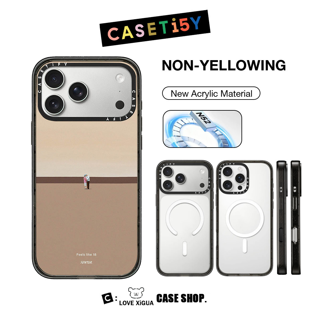 รู้สึกเหมือน 18 Magnetic Acrylic Minimalist Art Style Suntur Glad เพื่อดูอีกครั้งเคสโทรศัพท์สําหรับ 