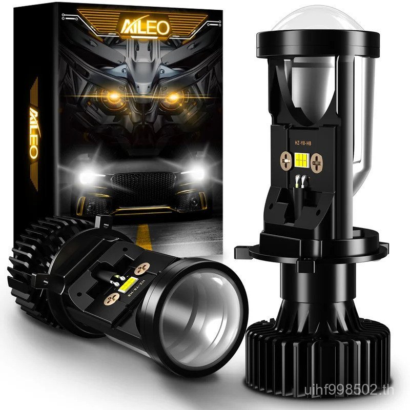 AAILEO H4 9003/HB2 Led Canbus ไฟหน้าหลอดไฟ 20000LM สูง/ต่ํา Mini โปรเจคเตอร์เลนส์สําหรับรถยนต์รถจักร