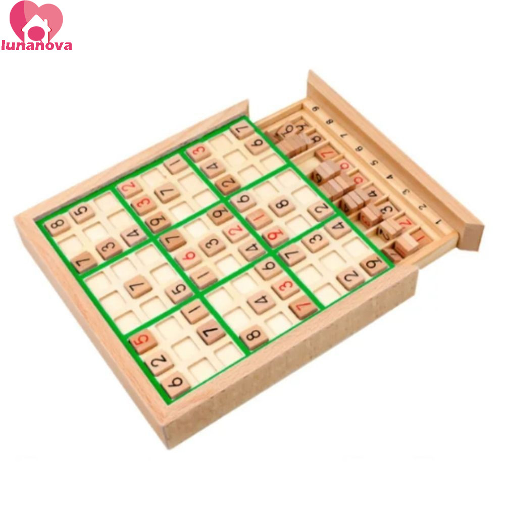 LUNANOVA Sudoku หมากรุก,การศึกษา International Sudoku Crosswords ของเล่น,คณิตศาสตร์ปริศนาของเล่น Sud