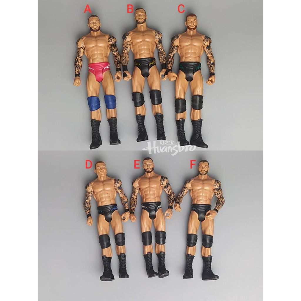 ขายร้อนผลิตภัณฑ์ชายหญิง HAND-Made ชุดเครื่องประดับ Wrestler 23 ซม.Action Figure Randy HAND-Made ของเล่น
