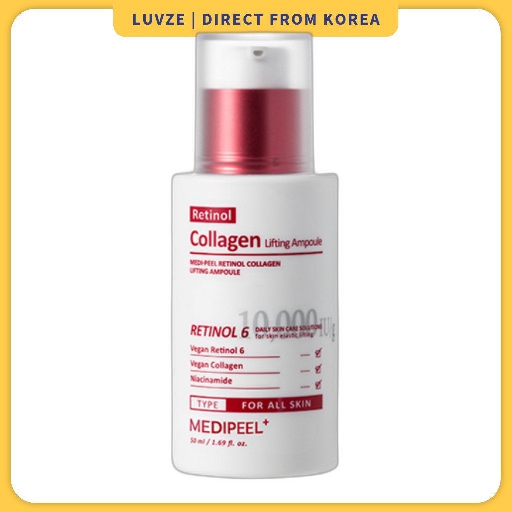[medipeel] Retinol Collagen Lifting Ampoule 50ml 1pc / แอมพูลเกาหลี / คอลลาเจน ลิฟติ้ง / ของแท้ 100%