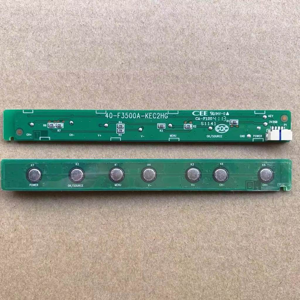 TCL 40/L50M90-UD L48A71 L50A71S L48F3600A-3D L48E4690A ปุ่มบอร์ด