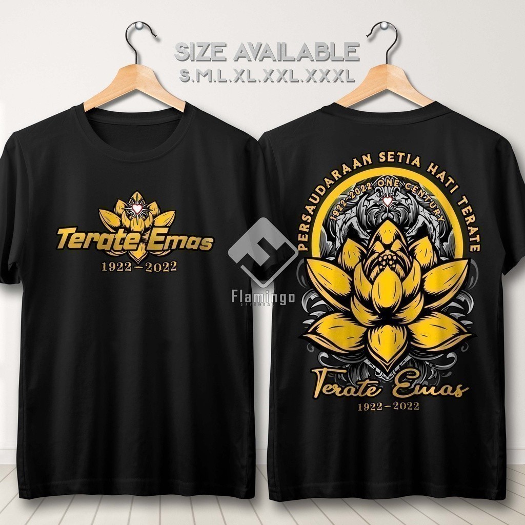 แฟชั่น 2026 Psht Terate Gold 1 Century One Century 1922 เสื้อ Brotherhood Loyal Heart Terate One Cen