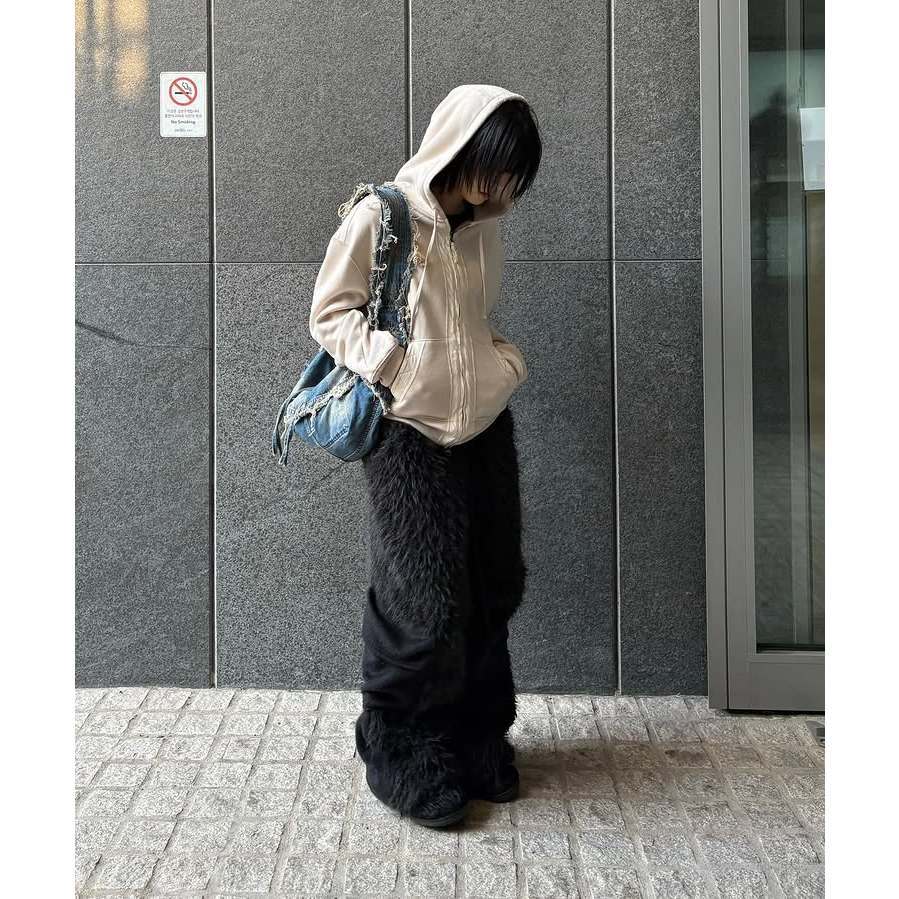 Sculptor Destroyed Denim Duffel Bag Vintage Blue 🦋👑