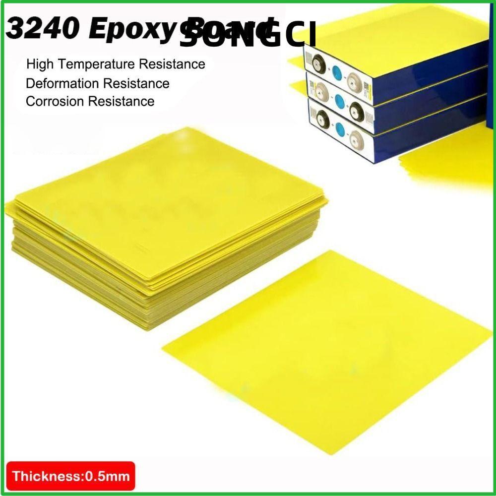 ซงซี กระดานอีพ็อกซี่,สีเหลือง3240แผ่นป้องกัน,บอร์ดฉนวนกันความร้อนทนอุณหภูมิสูงแบตเตอรี่ ราคาถูก Shopee Lazada