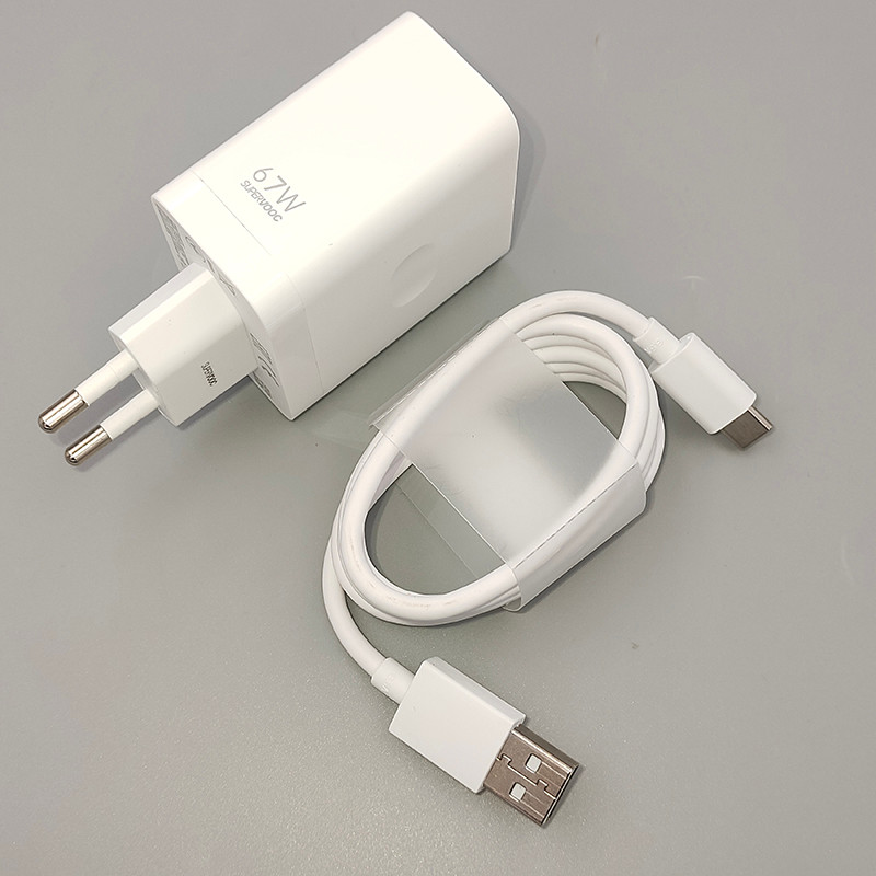 สําหรับ OPPO ของแท้ 67W Supervooc Charger EU US Fast Charging Power Adapter Usb ประเภท C สําหรับ OPPO Reno 11 10 9 Pro ค้นหา X3 X2 Pro K11x K10