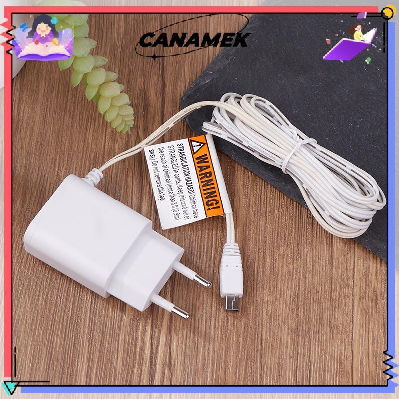 [CANAMEK] 110-240V Oril EU Power Adapter Charger Mini USB Connector สําหรับ Baby Monitor VB601 VB603