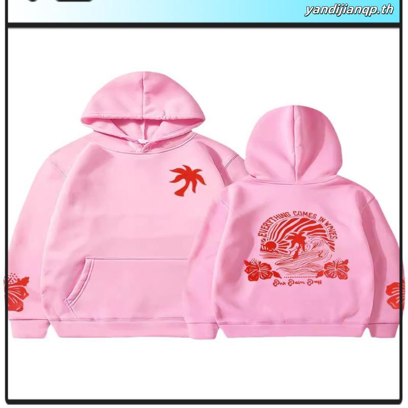 URTHE - เสื้อฮู้ด Oversized แขนยาว ปักลาย รุ่น  BROKEN CORAZON HOODIE