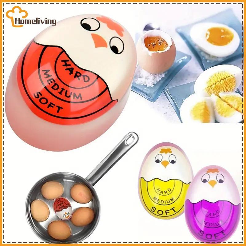 บ้านไข่จับเวลาเปลี่ยนสีไข่ต้มทําอาหาร Consistency Indicator เครื่องมือห้องครัวสําหรับอาหารเช้าที่บ้าน TH