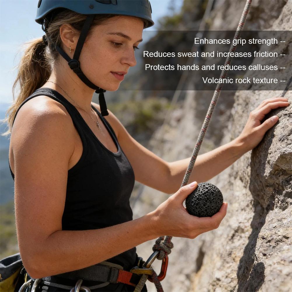 มือแคลลัส Ball Rock Climbing Hand Grip Strengthener การฝึกอบรมเหงื่อ Anti เครื่องมือ Finger Strength