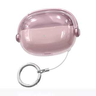 สําหรับ Shokz OpenDots ONE E310 หูฟังพร้อมล็อคที่ปลอดภัยและขาตั้งโทรศัพท์, Soft TPU กันกระแทกป้องกันกรณีใสพร้อมปากกาทําความสะอาดและพวงกุญแจ