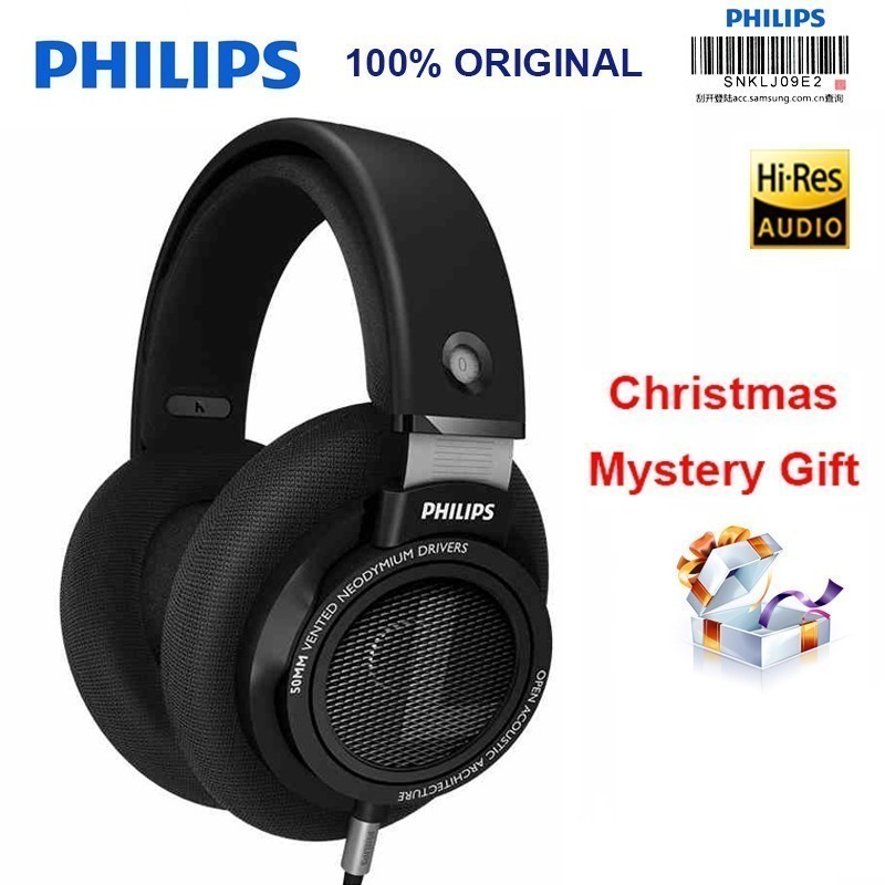 รับประกัน 3 ปี หูฟังแบบมีสาย Philips SHP9500 พร้อมสายยาว 3 เมตร MBQUART APTX AAC Germany Goethe
