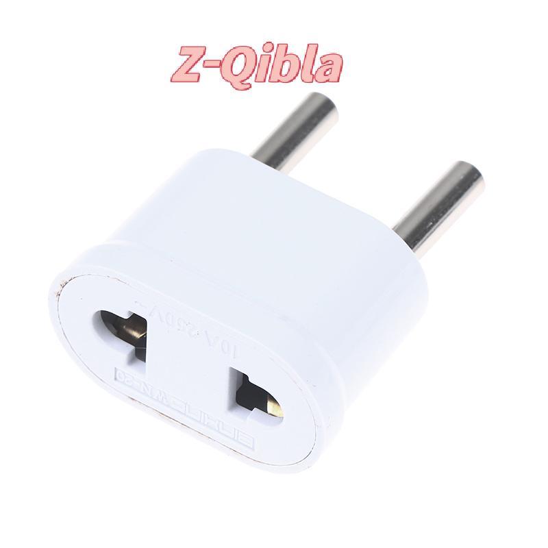 [Z-Qibla-t] EU/US Plug Power Adapter American US To EU Outlet Euro Travel Adapter Power Electric Soet Converter AC Outlet