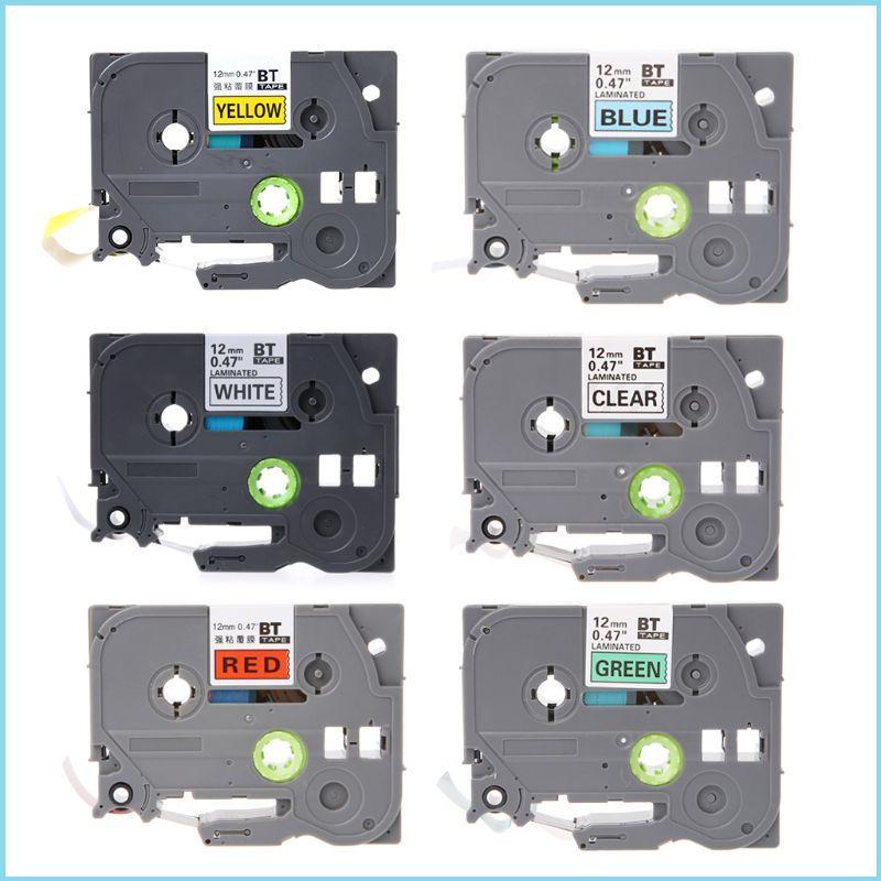 EZR Tze-231 431 531 631 สําหรับ Brother P-touch Label Maker เครื่องพิมพ์เทปฉลาก 12mmx8m