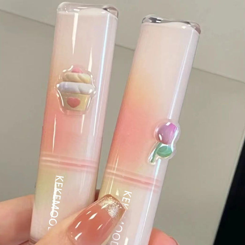 กระจกกระจก Moisturizing Glory Whitening Toot ลิปสติก Solid Water Glow Moisturizing Glass นักเรียน ke