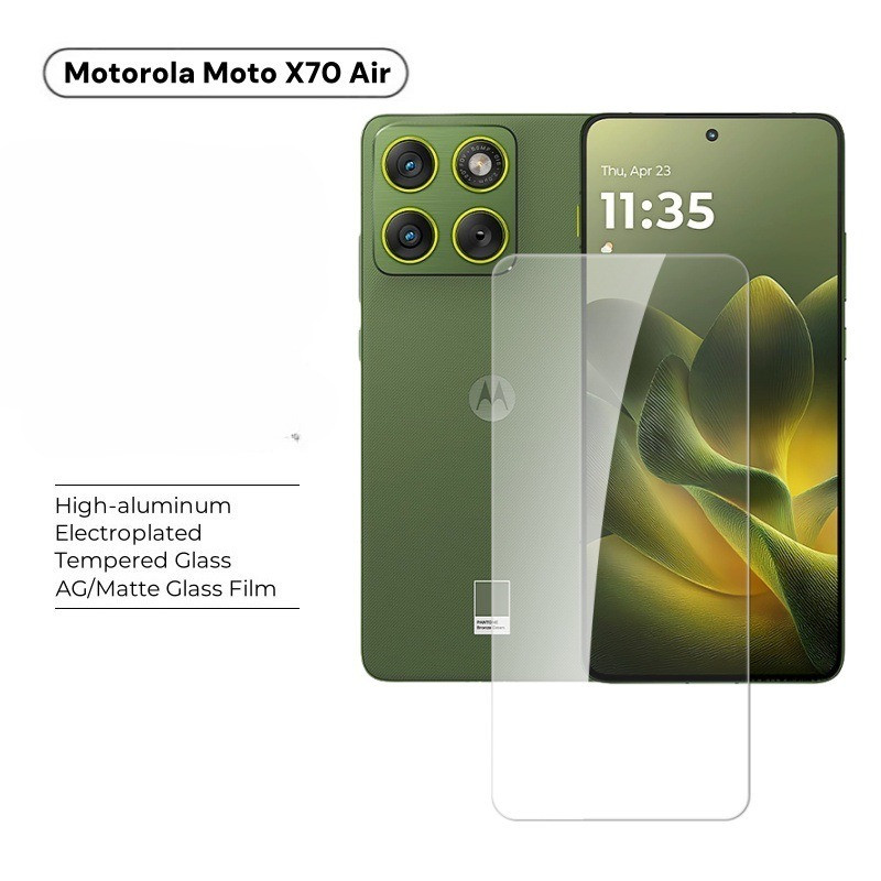 9H Matte กระจกนิรภัยสําหรับ Motorola Moto X70 Air Moto Edge70 Clear Shatter Proof Screen Protector ก