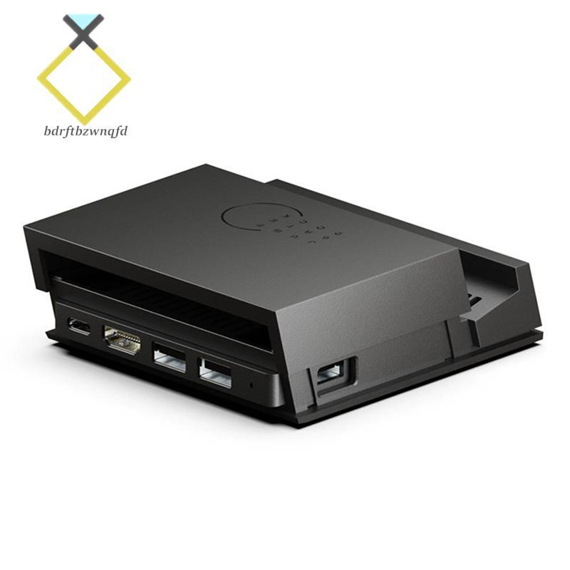 สวิตช์ 2 รุ่น Pro Dock Stand ที่ถอดออกได้ USB C Hub Docking Station สําหรับ/NS OLED Docking Station