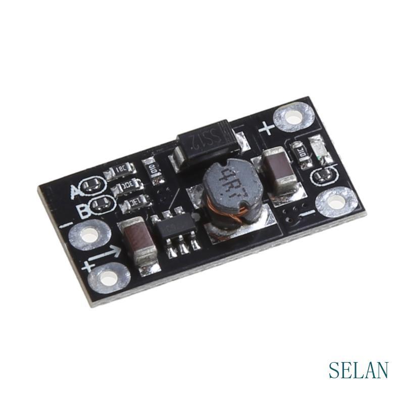 SEL Mini DC-DC 3 7V ถึง 12V โมดูลสเต็ปอัพลิเธียมสําหรับบอร์ดป้องกัน
