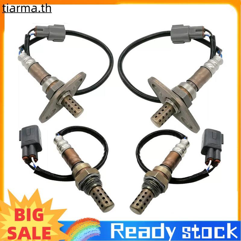 TIARMA เซนเซอร์ออกซิเจนชุด 4 ชิ้นสําหรับ LX470 ฐาน 4.7L 1998-2002 ต้นน้ํา/ดาวน์สtream รุ่น Part ตัวเ
