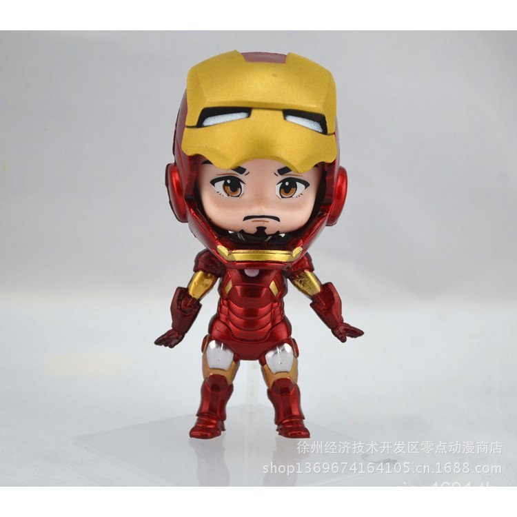 อะนิเมะ Merchandise ชุด Q รุ่นรูป PVC3 Iron Man รูป Iron Man รูป Iron Man UT4U