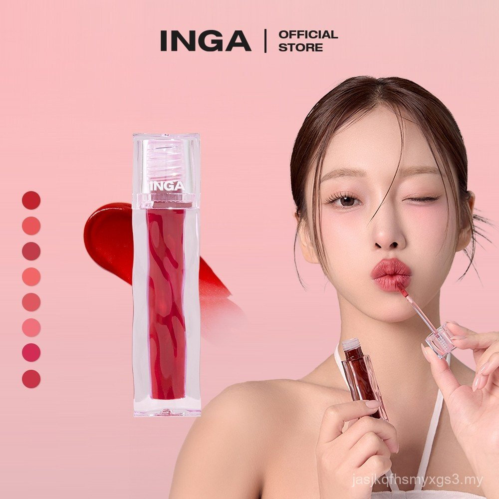 INGA Disperse Velvet Matte Lip Gloss (12 สี)
