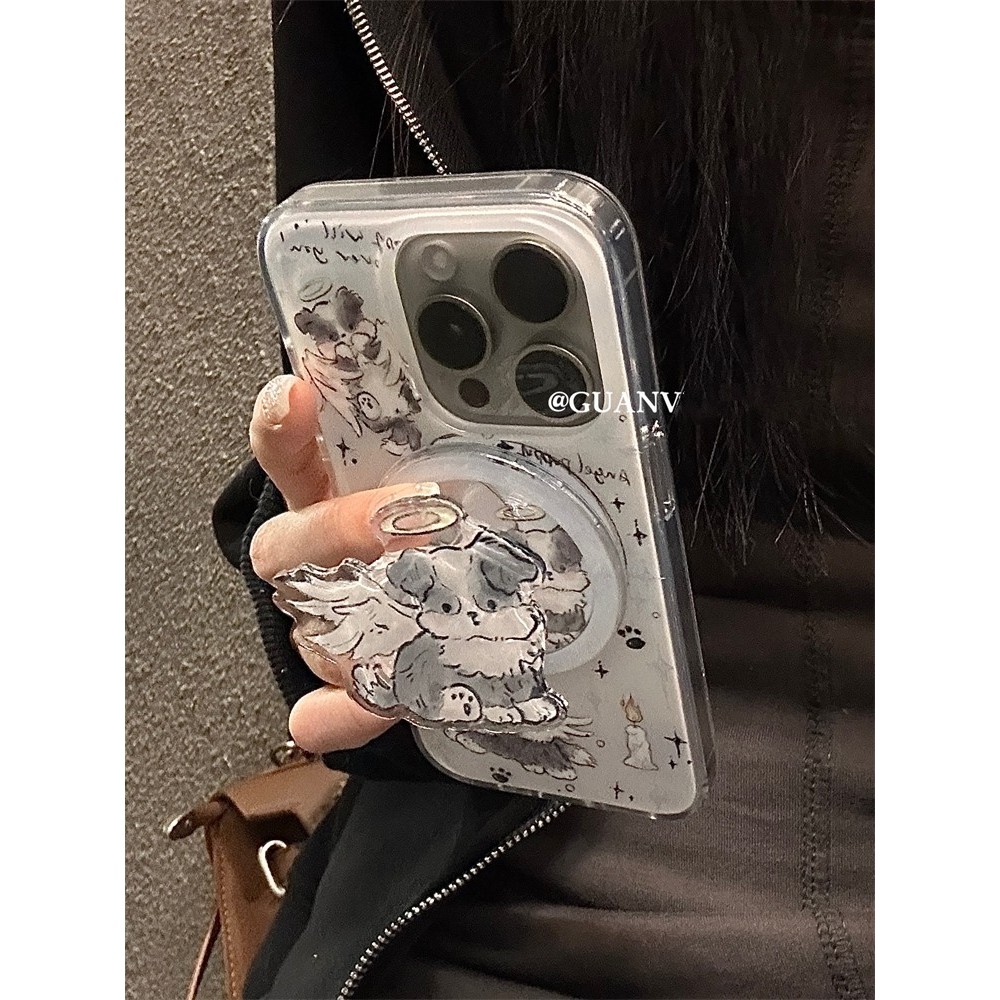 เคส vivo v40 5g เคส vivo v40 Vivo Bracket เคสโทรศัพท์สร้างสรรค์ซิลิโคนรวมทุกอย่างแม่เหล็กดูด